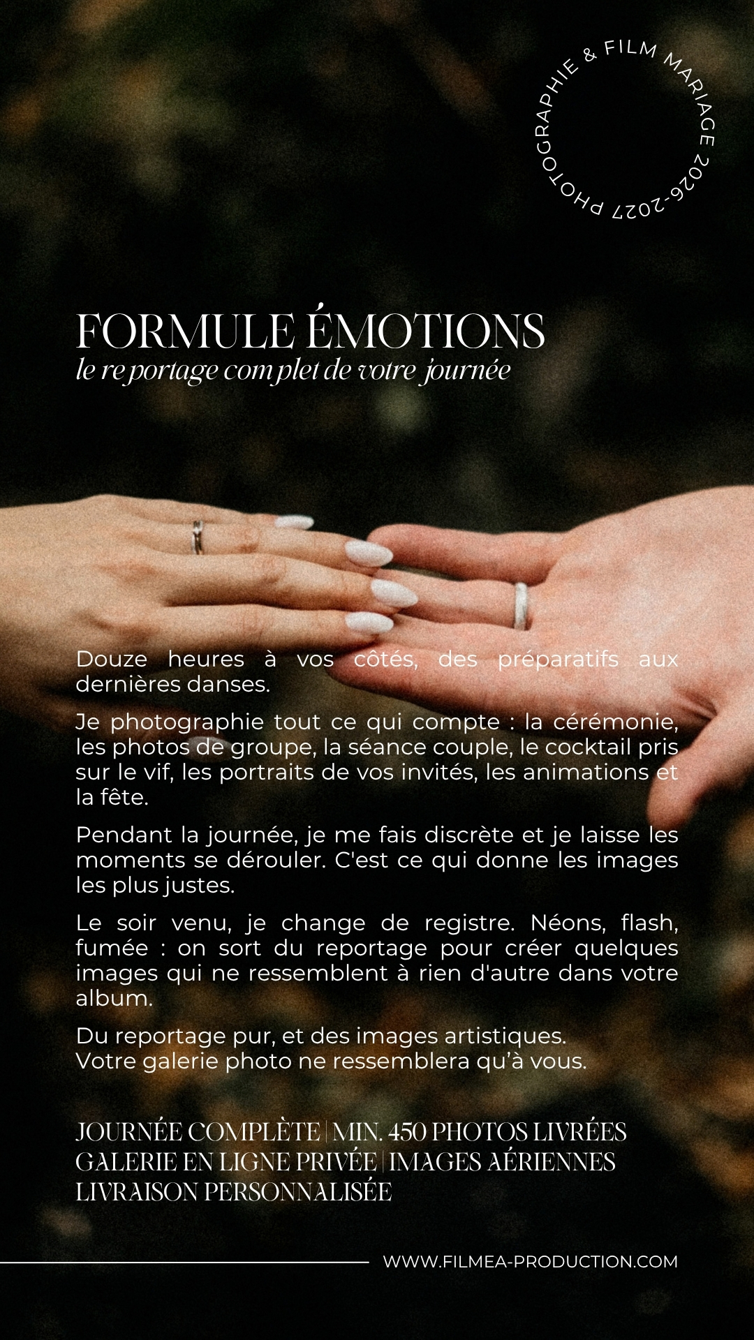 Tarif photographe mariage Limoges